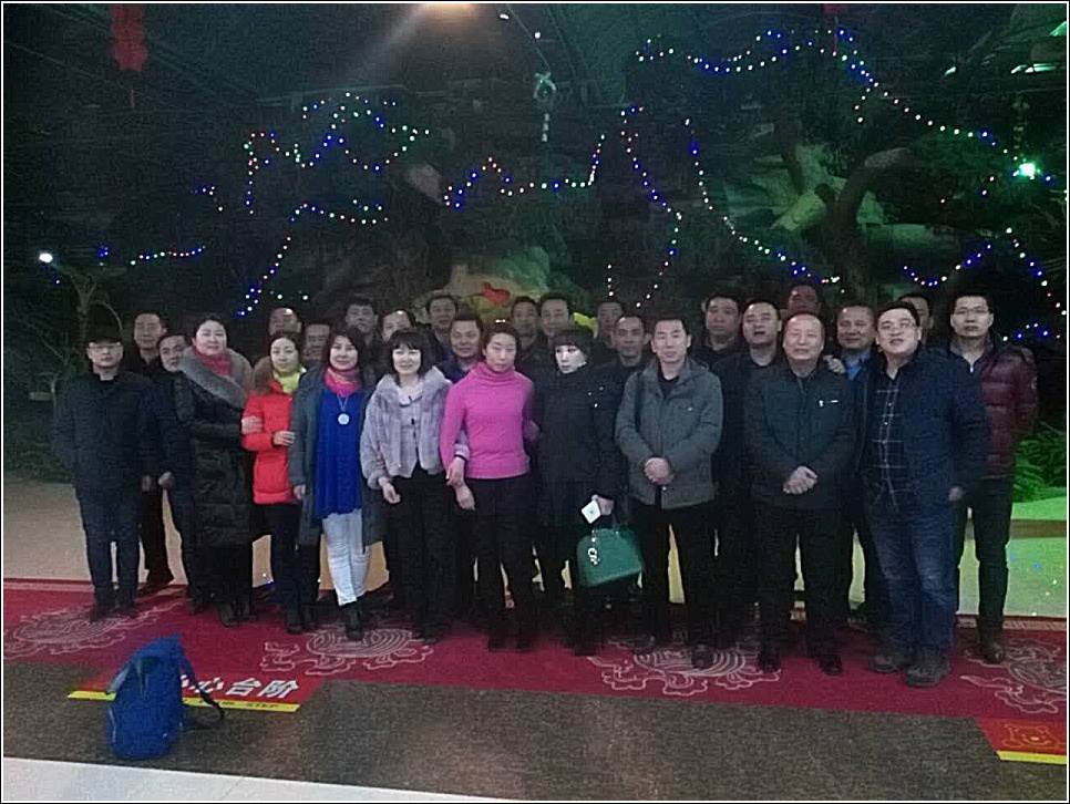 新疆考察团莅临尊龙凯时集团参观(图3)