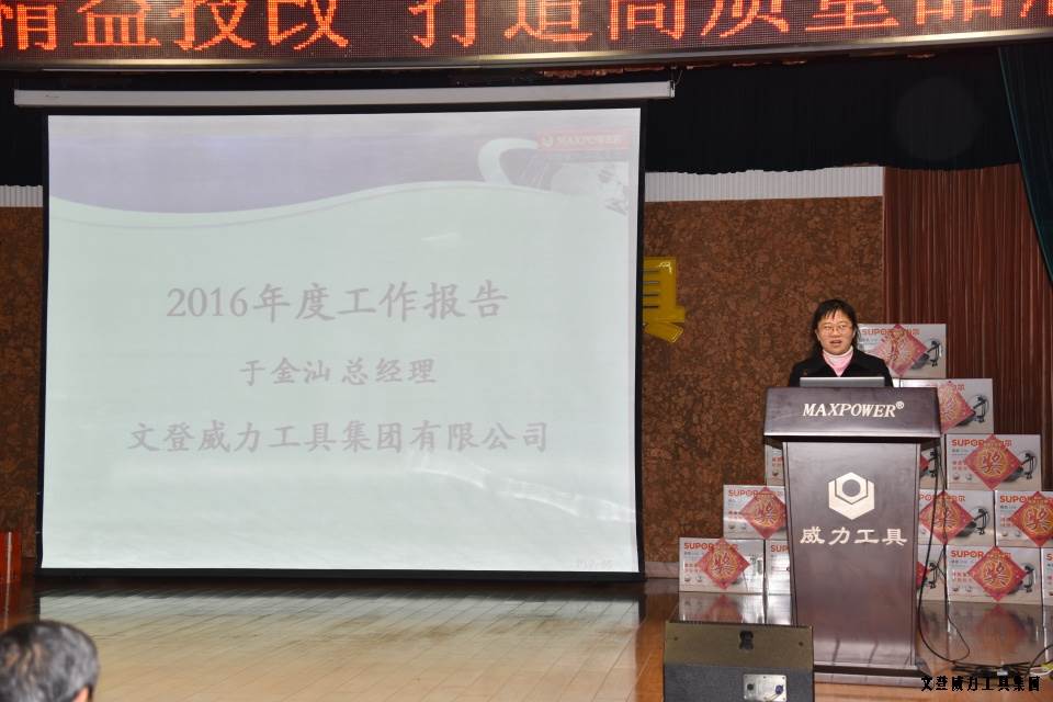 文登尊龙凯时工具集团2016年度总结表彰大会顺利召开(图11)