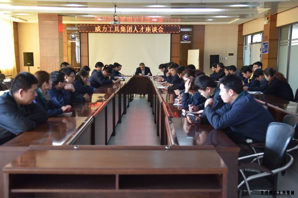 文登尊龙凯时工具集团举办人才座谈会(图7)