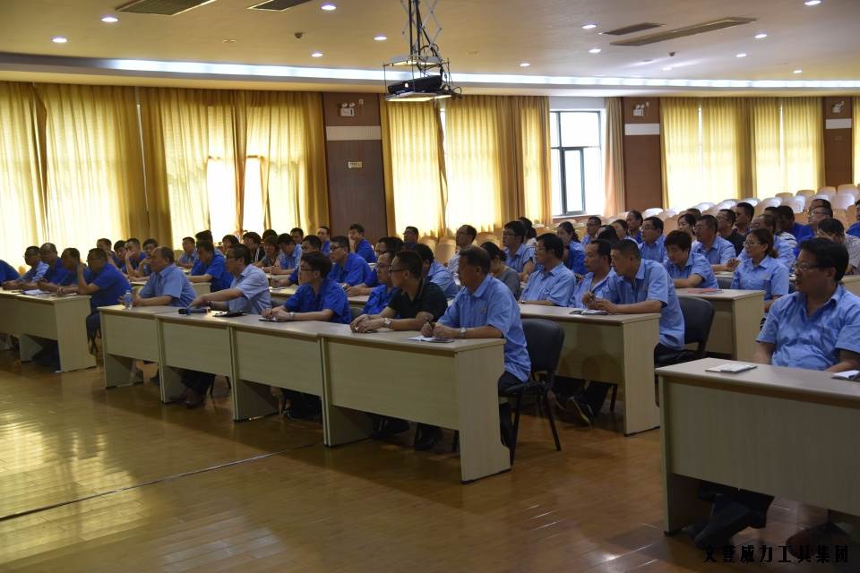 “迎七一”尊龙凯时工具集团公司召开2017年党员学习大会(图6)